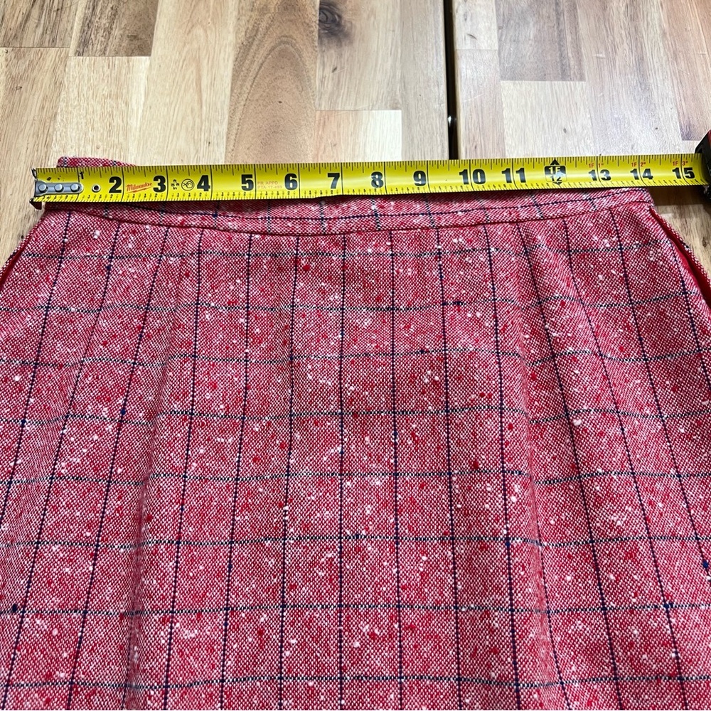 Vintage Pendleton Wool A-Line Button Front Midi S… - image 9